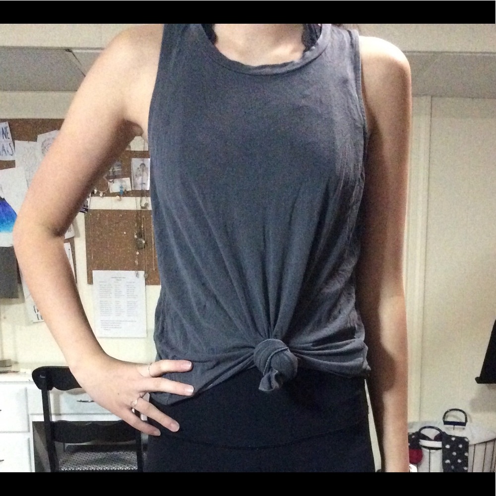 American Eagle Grey Tank Top
